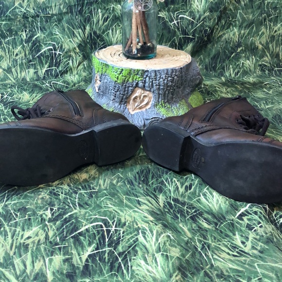 Steve Madden Dark Brown Troopa Boots Size 5 1/2 - Picture 8 of 14